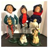 VINTAGE BYERS CHOICE GROUPING,