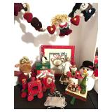 KIRK ALDER,2 STOCKING HOLDERS, SANTA, ETC