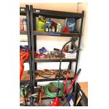 4 TIER METAL SHELF UNIT - 35X15.5X70