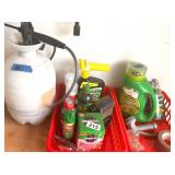 SPRAYER, MIRACLE GRO, WEED STOP, ETC