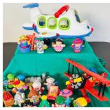 FISHER PRICE -LITTLE PEOPLE GROUP, 2 PLANES