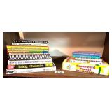 BRIDGE,CROSSWORD,CARDS,BRAIN PUZZLE BOOKS