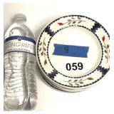 8 BREAD PLATES,ADAMS,ENGLAND,"LANCASTER"