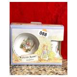 PETER RABBIT - CUP AND PLATE