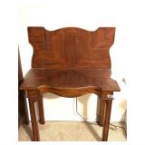WOODEN GAME TABLE WITH GATE LEG - 32X16X29