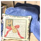 CHRISTMAS PILLOW, 2 BACKREST OR READING PILLOWS