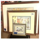 2 CHARLESTON SC PRINTS, EMERSON, BONNIE HOLDEN