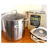 STAINLESS STOCK POT,IRON, STRONGS CONCORDANCE