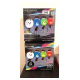 COLOR CHANGING YARD CHRISTMAS LIGHTS