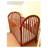 WOODEN CRIB - 2ND FLOOR - NEEDS TAKEN APART