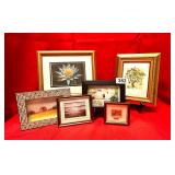 GROUP OF FRAMED ART, UNIQUE AND COOL