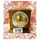 MCM WOOD HAMILTOB BAROMETER,THERM,CLOCK