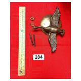 MCM HEAVY BRASS DUCK DOOR KNOCKER - UNIQUE