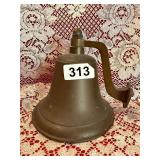 EARLY HEAVY BRASS BELL