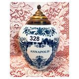 DELFT - MADE IN HOLLARD - ANNAPOLIS GINGER JAR