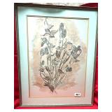 VINTAGE ORIGINAL PEN & INK WASH & WATERCOLOR