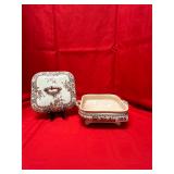 ANTIQUE BROWN TRANSFER-WARE LS&S GARFILED