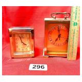SMALL SEIKO CLOCK, HAMILTON CLOCK
