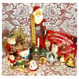 CHRISTMAS LOT - MIKASA, LENOX,ETC