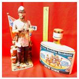 VTG CONFEDERATE DECANTER & BICENTIAL DECANTER