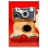VINTAGE ARGUA CAMERA, CASE, MADE IN USA