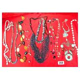 COSTUME JEWELRY LOT