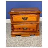DIY - PINE NIGHT STAND - SHOWS WEAR 26X17X22