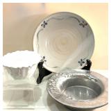 POTTERY BY VICKI, MCCOY, VERSAILLES, PEWTER