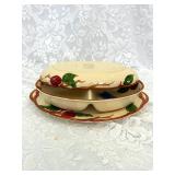 VINTAGE APPLE FRANCISCAN 3 PIECE SET