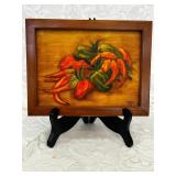 ORIGINAL PAINTING BY C NELSON 1972 9X7