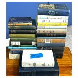 3 STACKS OF VINTAGE  BOOKS