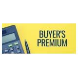 WE DO CHARGE 15% BUYERS PREMIUM