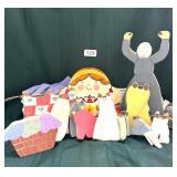 LAUNDRY ROOM FOLK ART WALL HANGINGS