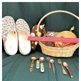 FRANCOMA TRIVET, COPPER, BRASS, UTENSILS, ETC