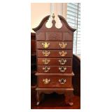 HIGHBOY JEWLERY BOX - UNIQUE - 21 INCHES TALL