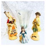 PAIR OF VTG ROBIA WARE BY ROMAN ART CO, INC