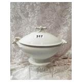 ANTIQUE ROYAL STONE SOUP TUREEN - MADDOCK & CO