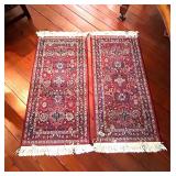 ALEXANDRIA  PAIR OF ANKARA 2X4 RUGS WITH FRINGE