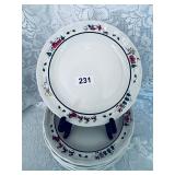 VINTAGE~ 10 PFALTZGRAFF CHRISTMAS DINNER PLATES