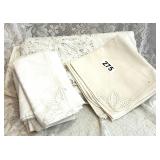 VINTAGE LINENS, TABLECLOTHS, NAPKINS