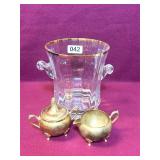 JAMESTOWN CHAMPAGNE BUCKET BY MIKASA GOLD CRM/SUG