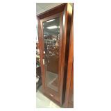 WOOD ABD GLASS CABINET