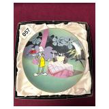 1992 'BEDEVIKKED RABBIT' PLATE LOONEY TUNES COLL