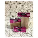 NIB SET OF 2 BOXES BRIDGESTONE GOLD BALLS PINK