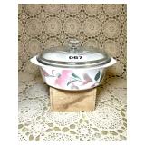VINTAGE MIKASA AA009 SILK FLOWERS FIRE & ICE JAPAN