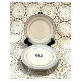 6 LENOX "CHARLESTON" 6 INCH BREAD PLATES