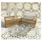 CRYSTAL SALT & PEPPER, ABC NAPPY, ETC