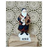 PIPKA "REFLECTIONS OF CHRISTMAS" TEDDY BEAR SANTA