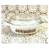 VINTAGE ANCHOR HOCKING CASSEROLE & LID