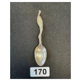 RARE LUNT & BOWDEN BIRD BABY SPOON 25 GRAMS